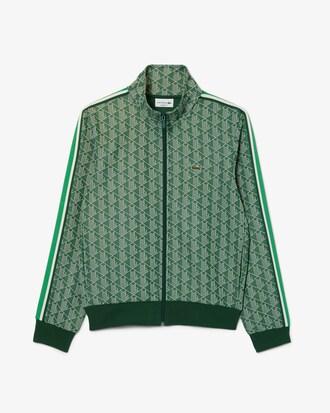 Paris Zip-Up Jacquard Track Jacket Product Image