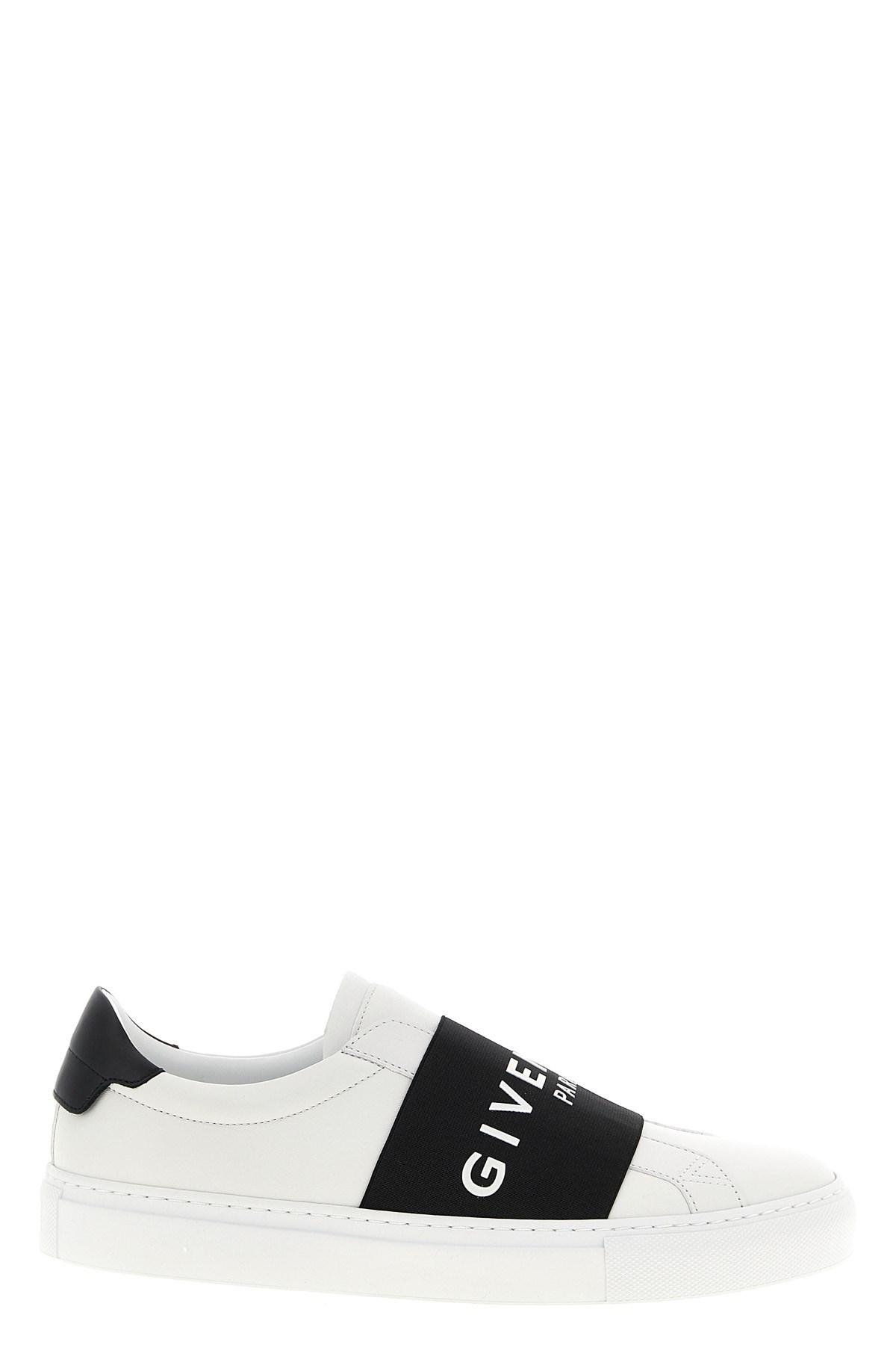 GIVENCHY Urban Street Sneakers In Leather With Elastic Band In Multi Product Image