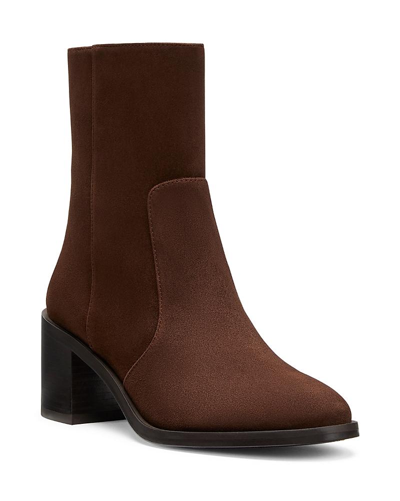 Womens Esme 60MM Suede Zip Booties Product Image