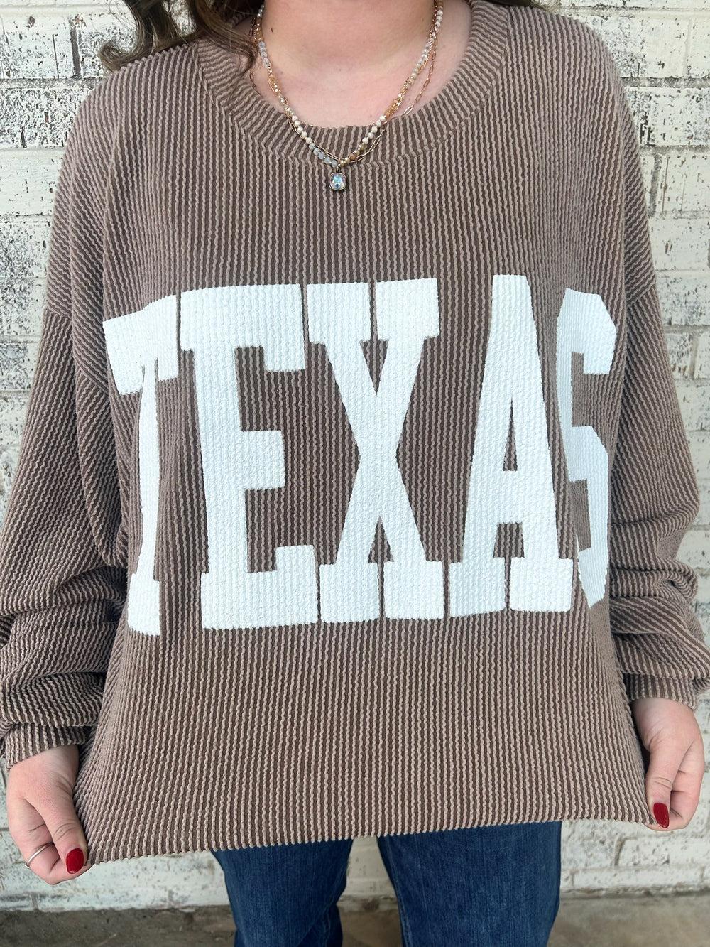 The Texas Graphic Sweatshirt (MULTIPLE COLORS) Product Image