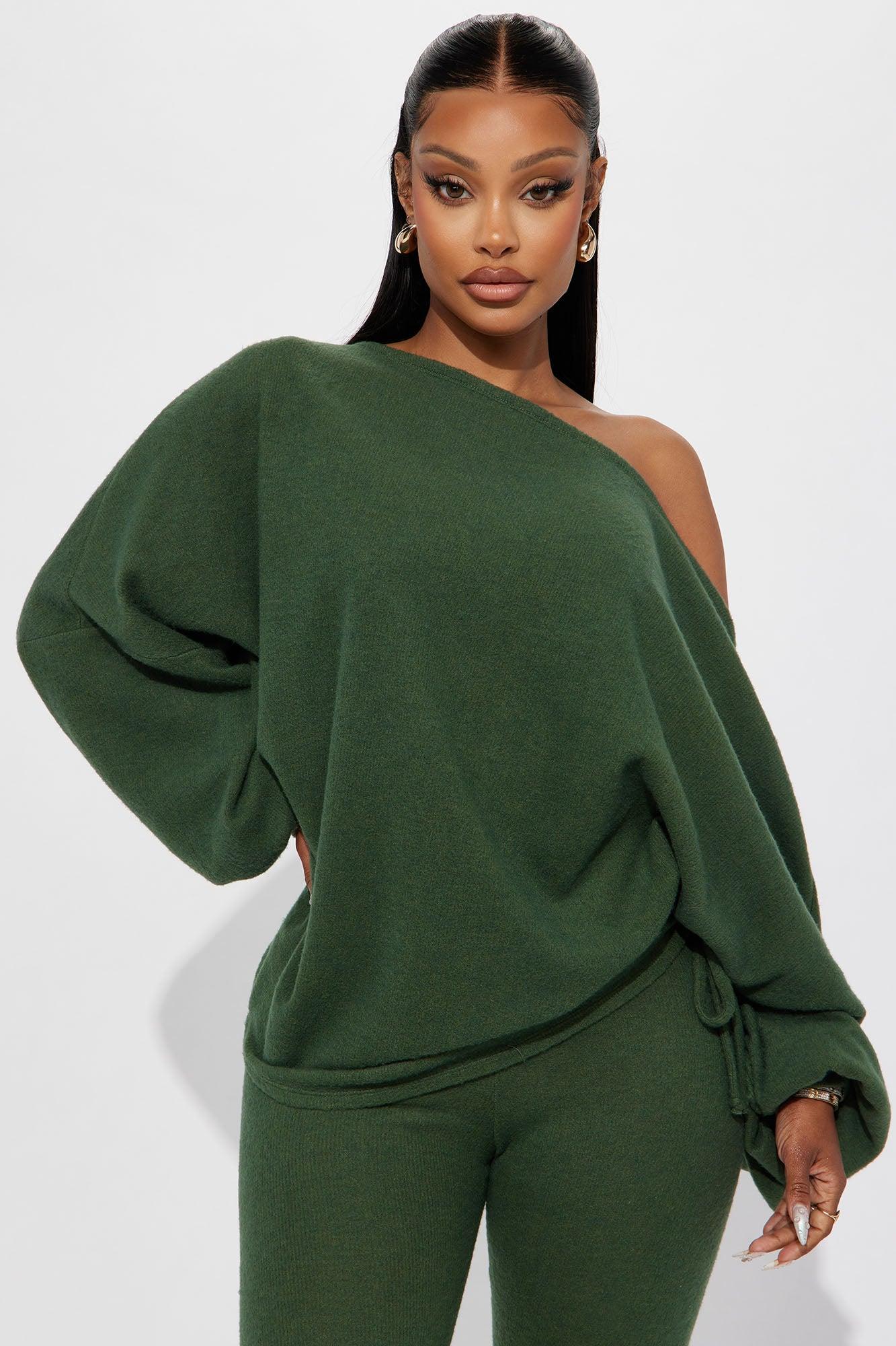 Comfy Mood Legging Set - Olive Product Image