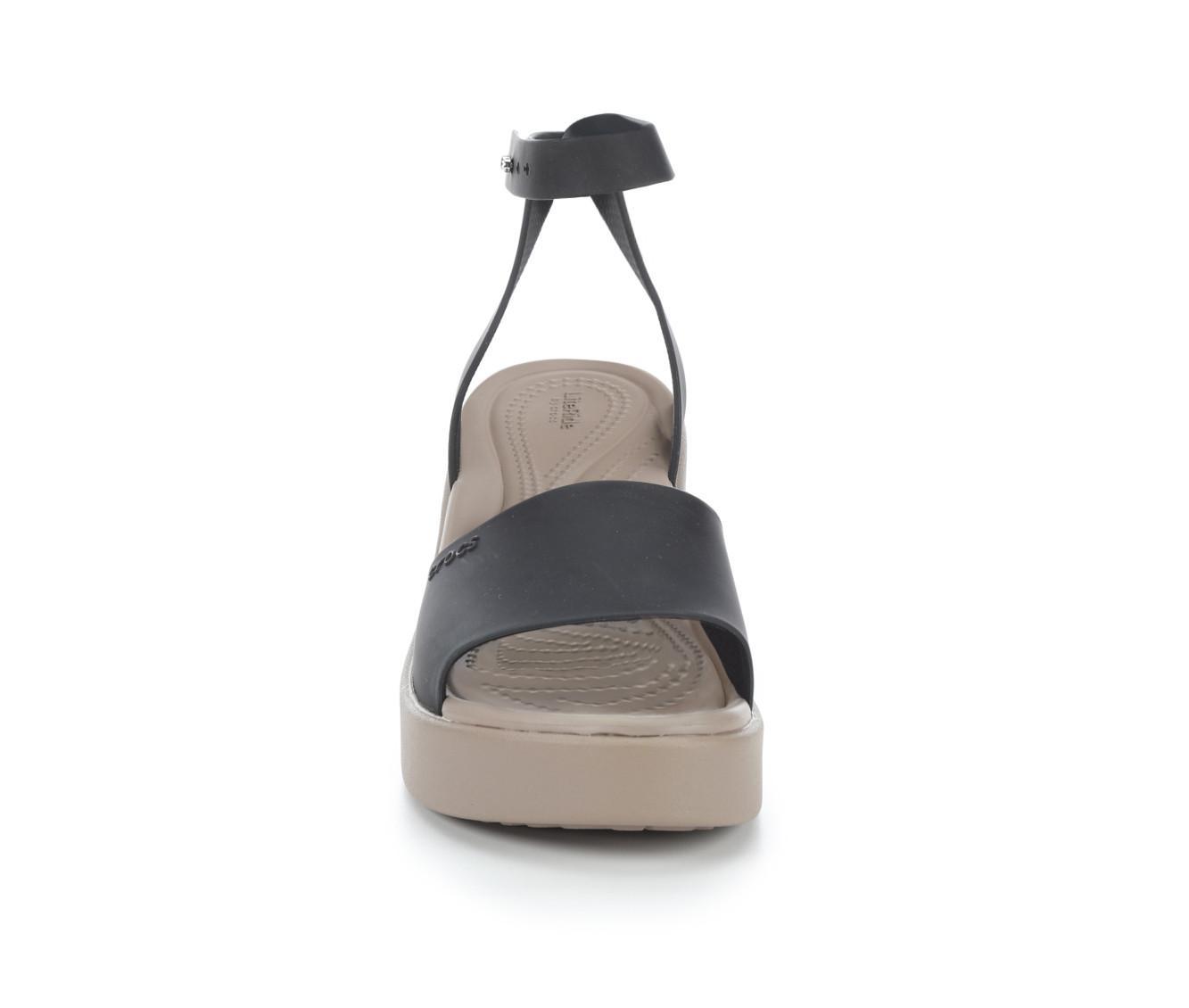 Women's Crocs Brooklyn Ankle Strap Wedge Product Image
