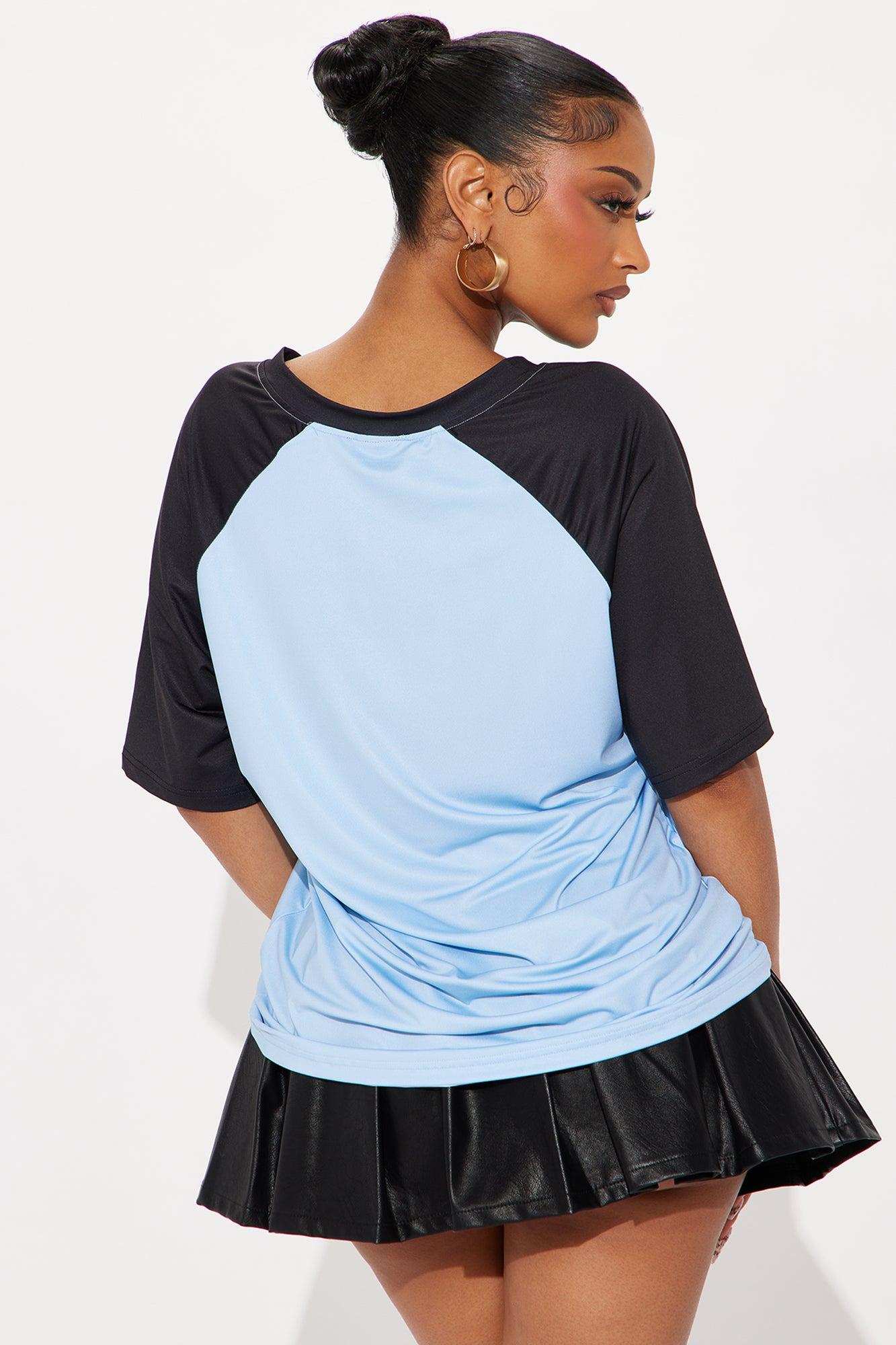 Jeep Wrangler Jersey Tee - Light Blue Product Image