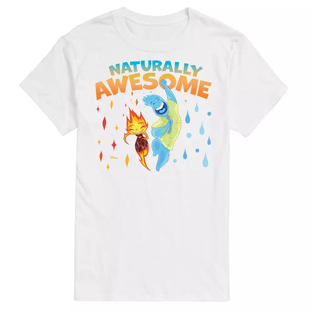 Disney's Elemental Big & Tall Naturally Awesome Graphic Tee, Men's,  Product Image