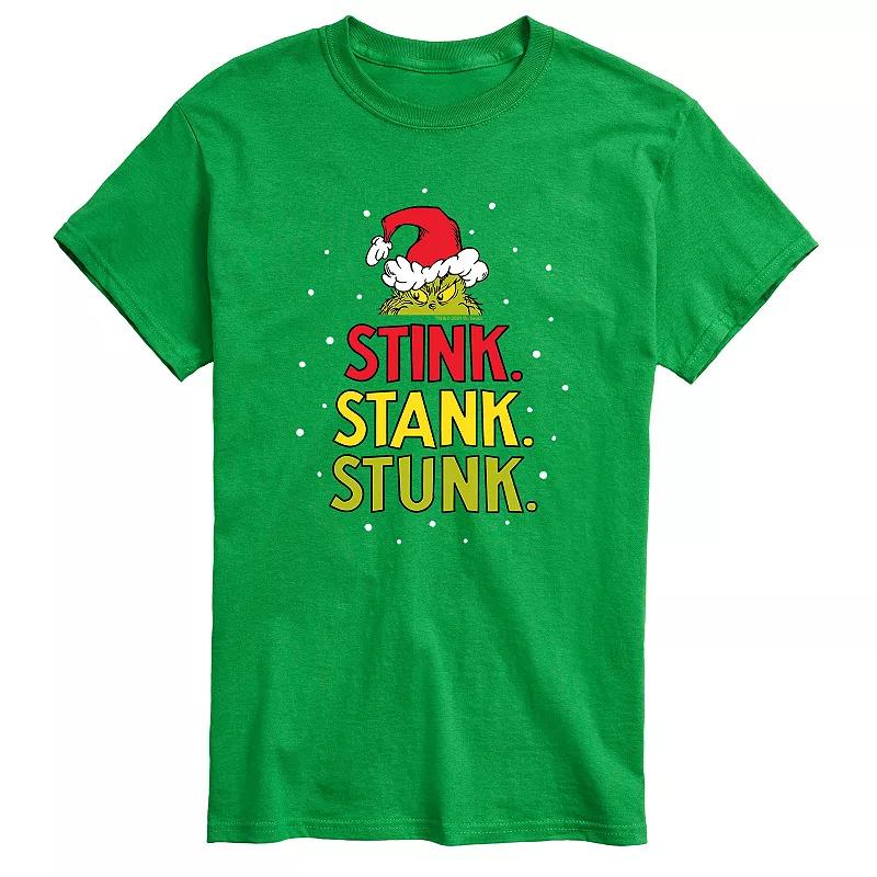 Men's Dr. Seuss The Grinch "Stink Stank Stunk" Tee,  Product Image