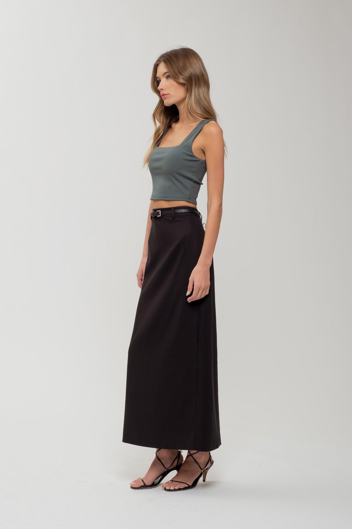 Solid Square Contour Tank Product Image