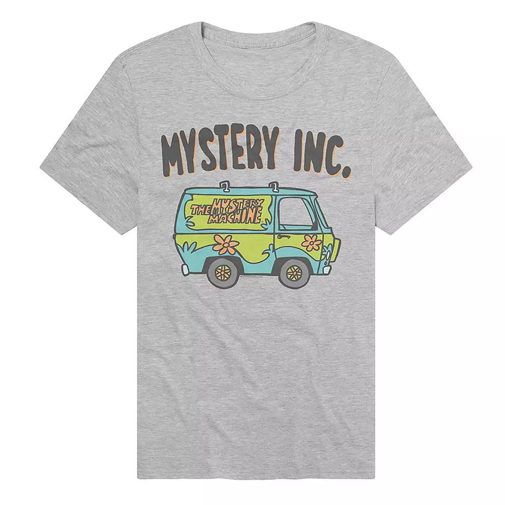 Men's Scooby-Doo Mystery Machine Graphic Tee, Size: XL, Athletic Grey Product Image