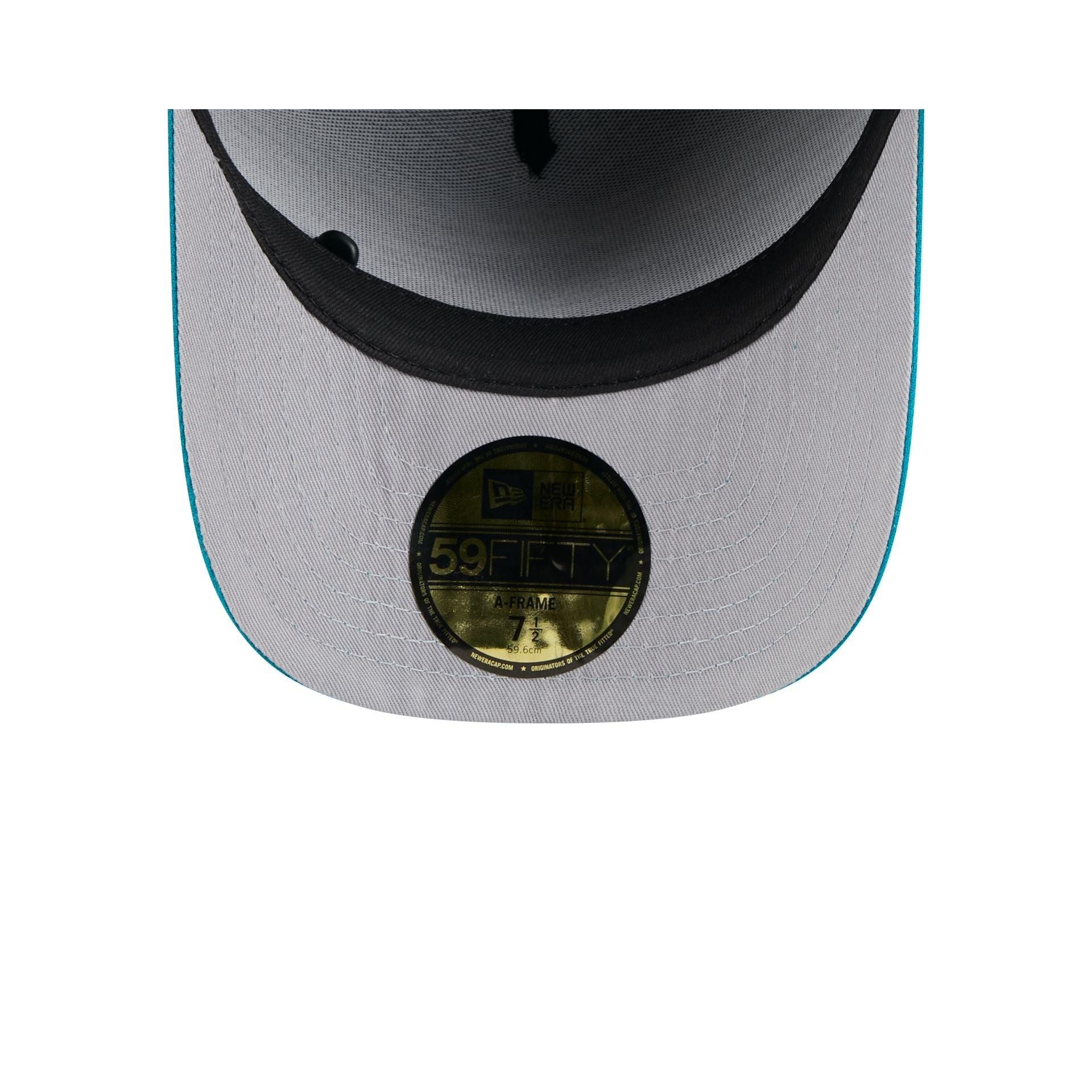 Jacksonville Jaguars 2025 Draft Black 59FIFTY A-Frame Fitted Hat Male Product Image