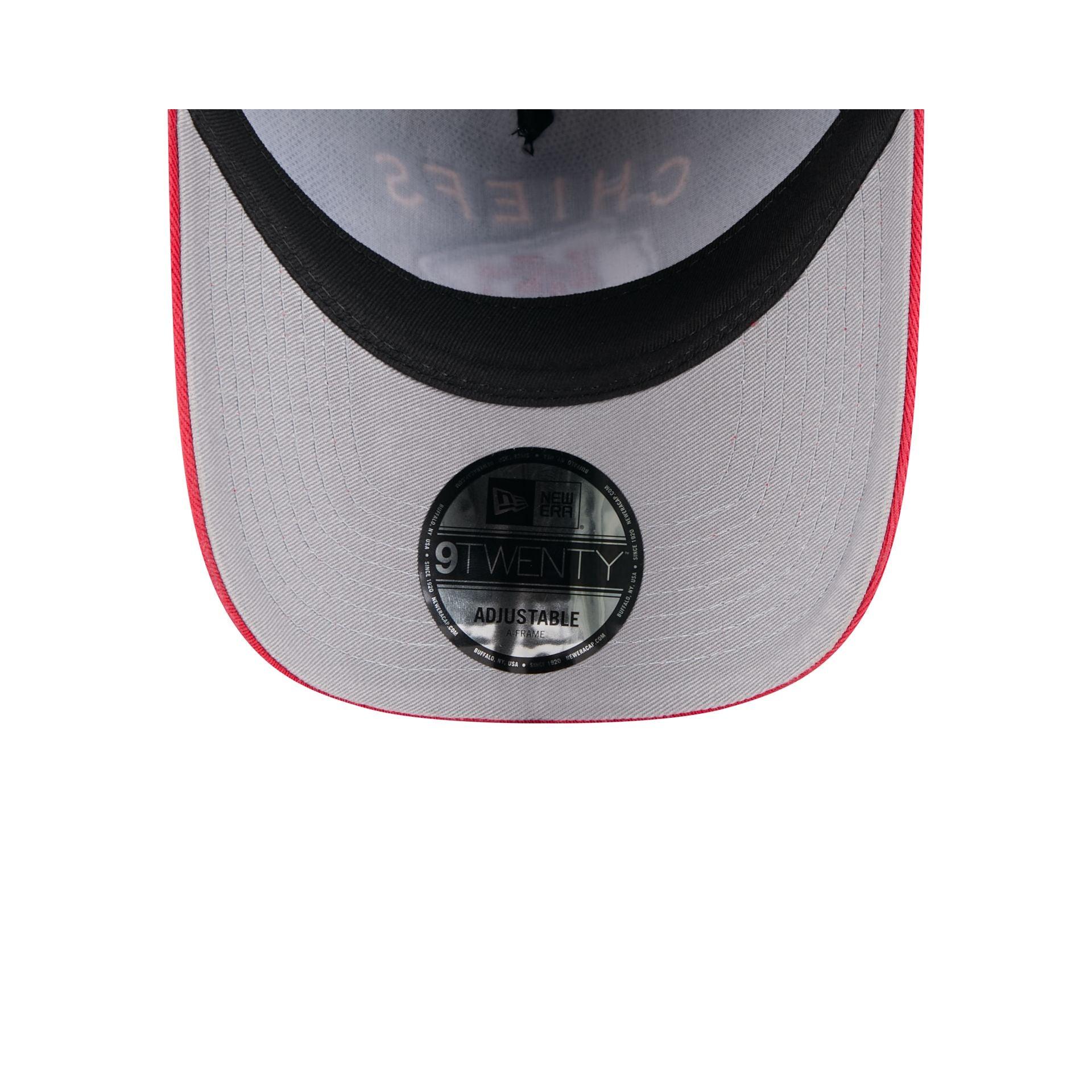 Kansas City Chiefs 2025 Draft 9TWENTY A-Frame Adjustable Hat Male Product Image