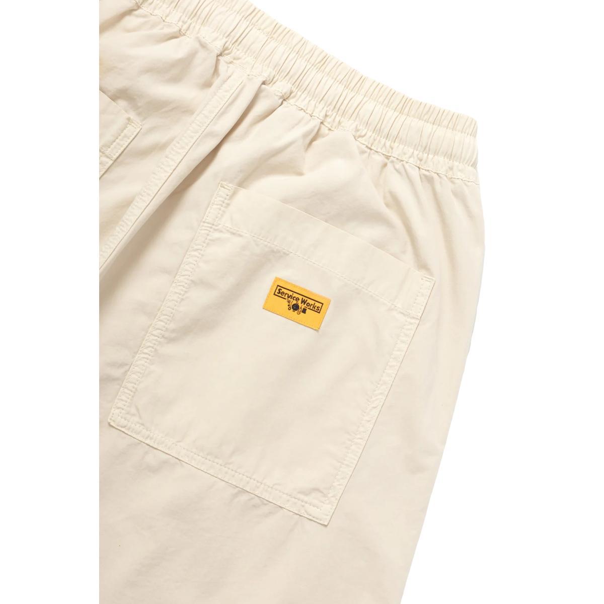 Poplin Chef Shorts White Oak Product Image