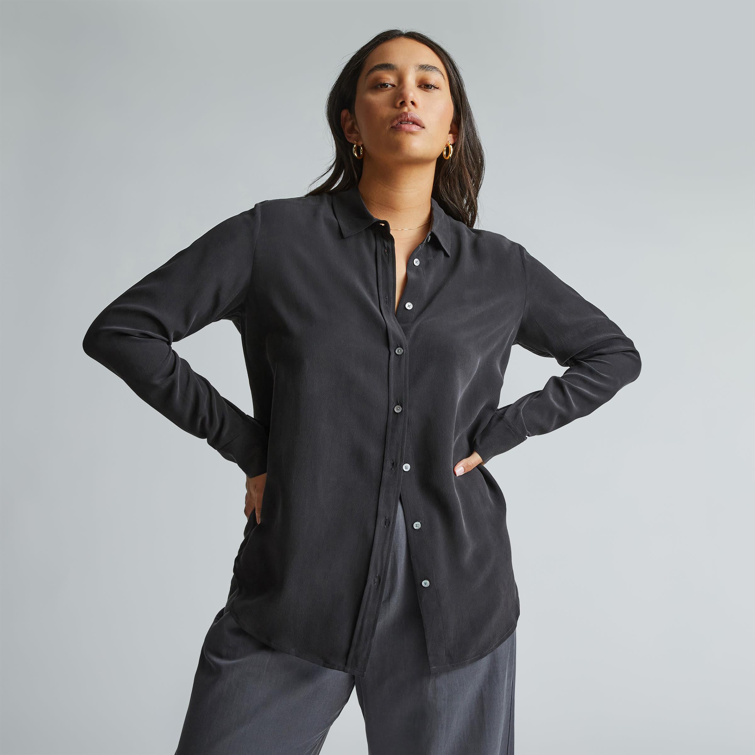 Womens Must-Have Shirt in Washable Silk by Everlane Product Image
