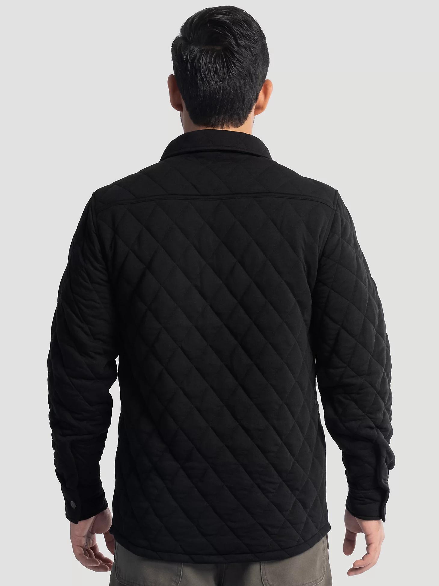 Men's Workwear Diamond Quilted Shacket Product Image
