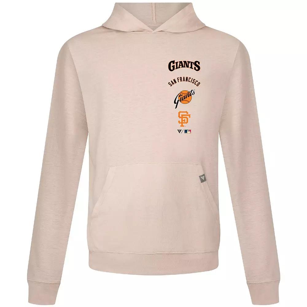 Men's Levelwear Cream San Francisco Giants Base Line Pullover Hoodie,  Product Image