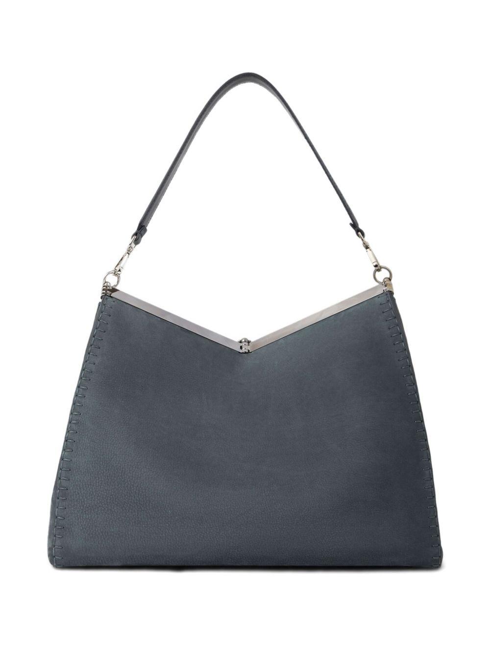 large Vela nubuck-leather tote bag Product Image