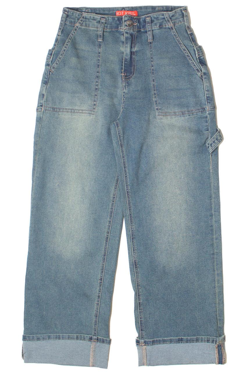 Cuffed Buckle Back Carpenter Jeans Product Image
