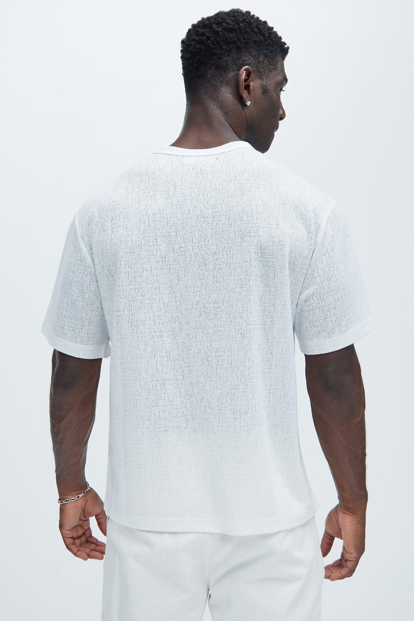 Henrik Short Sleeve Tee- White Product Image
