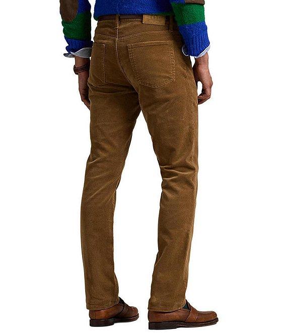Polo Ralph Lauren Varick Slim Straight Corduroy Pants Product Image