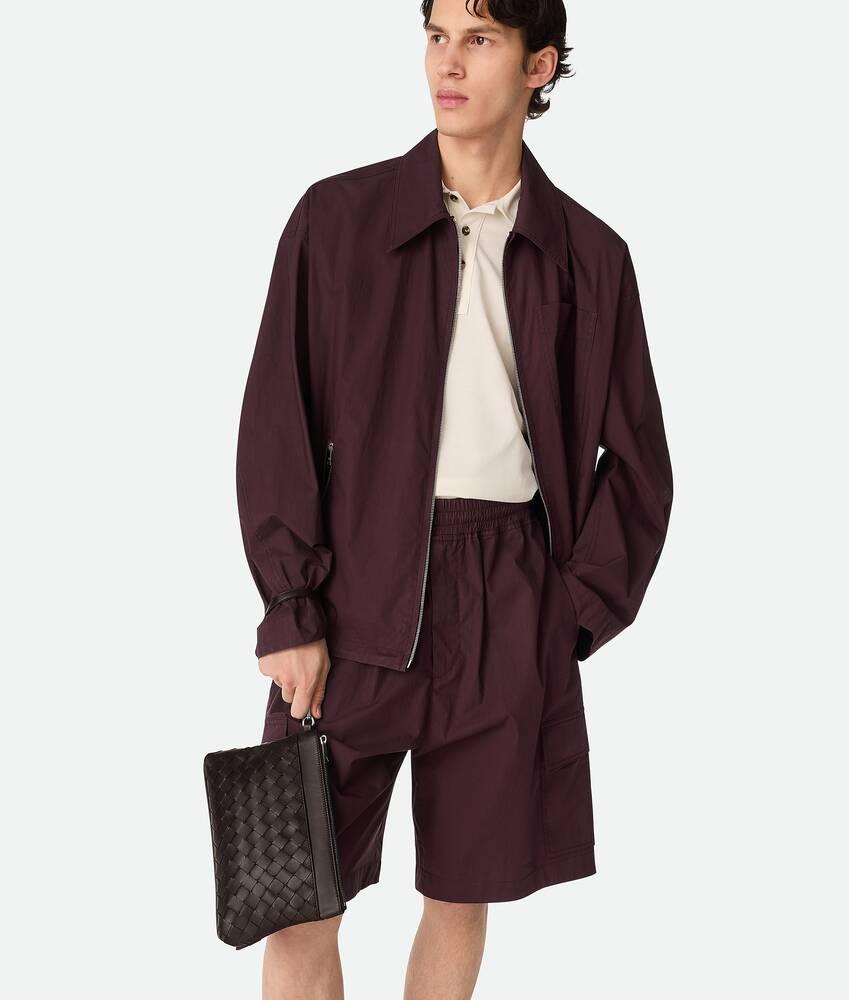 Men's Intrecciato Prism Pouch in Fondant Product Image