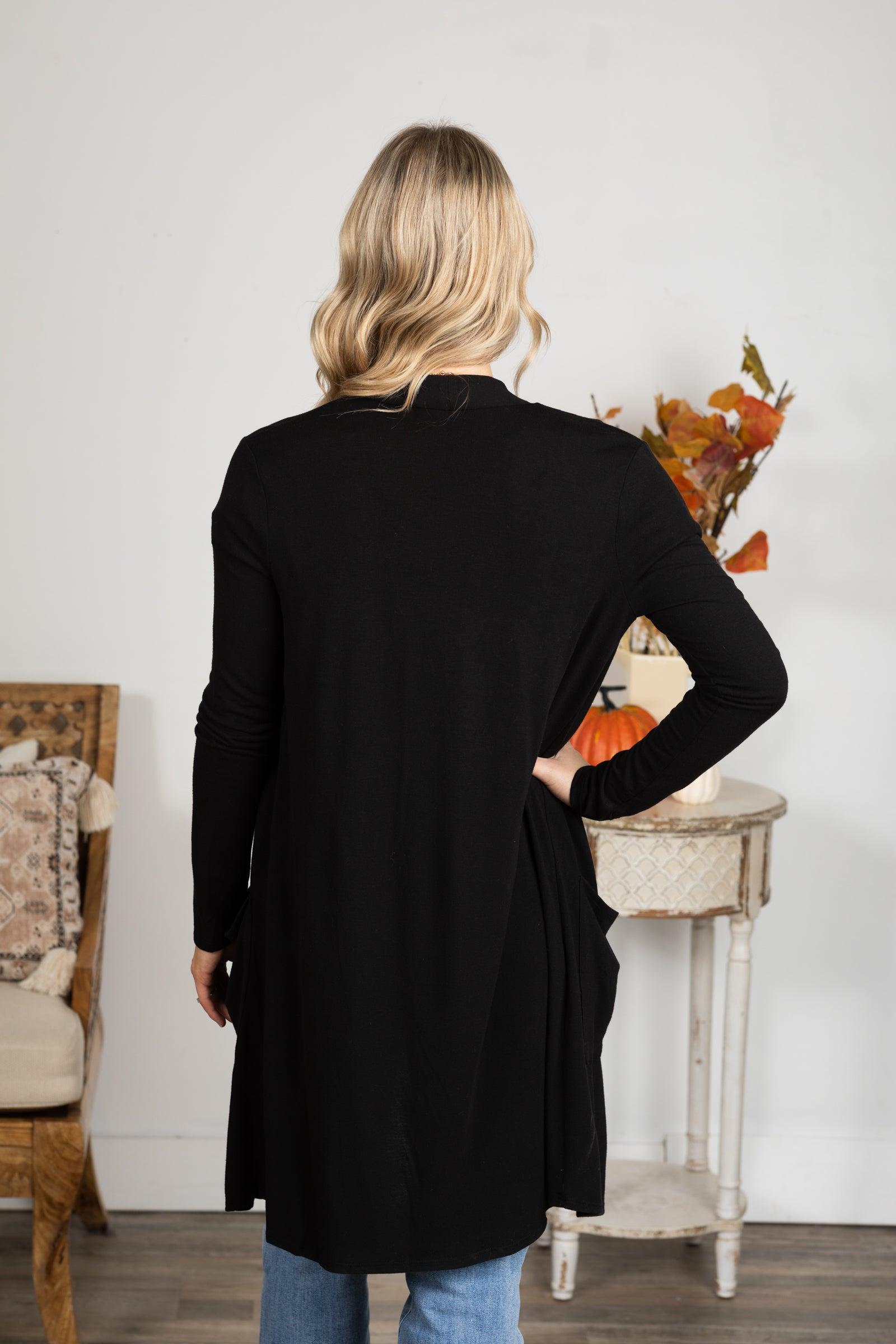 Relaxed Pocket Open Cardigans Product Image