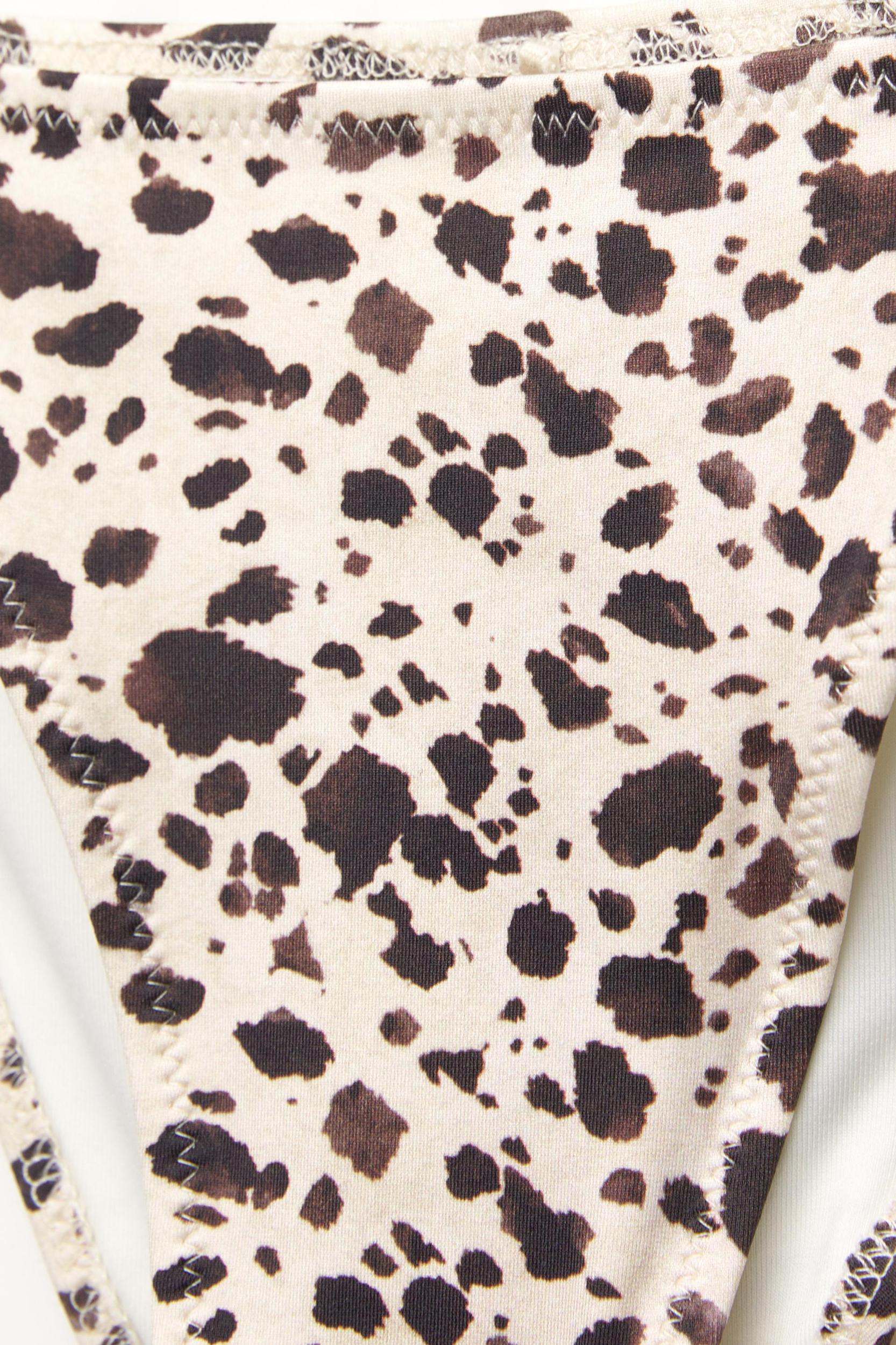 Cow print bikini bottoms Product Image