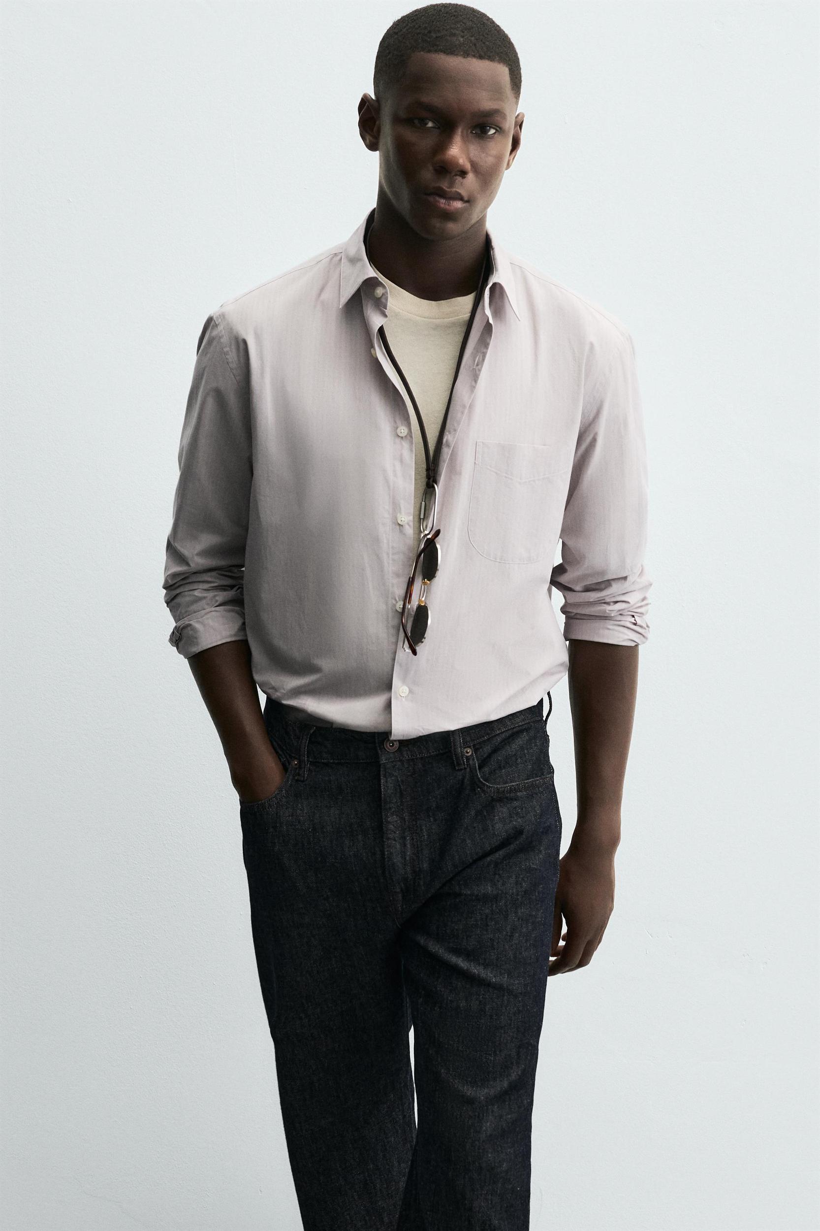 STRIPED JACQUARD SHIRT Product Image