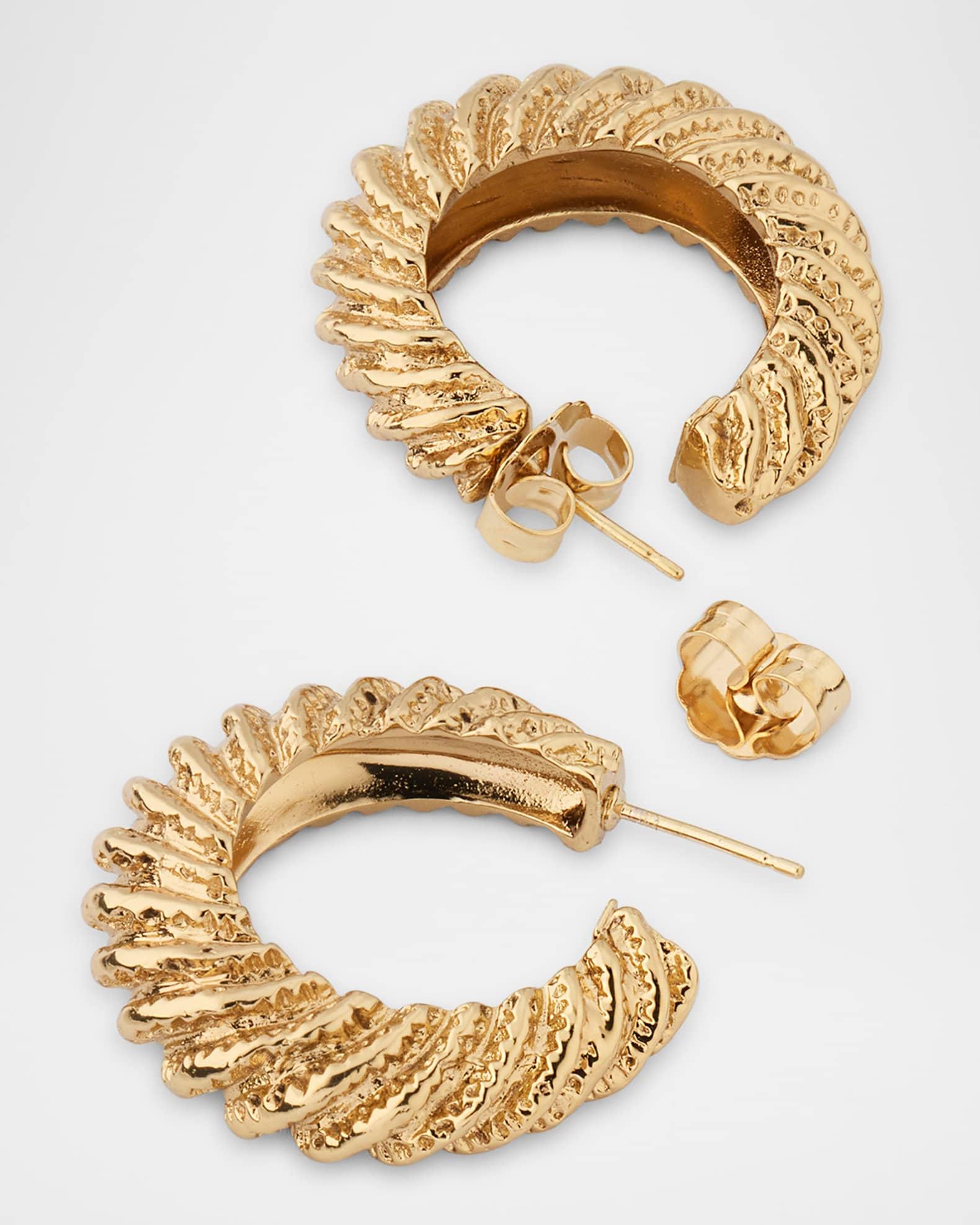 Tiki Hoop Earrings Product Image
