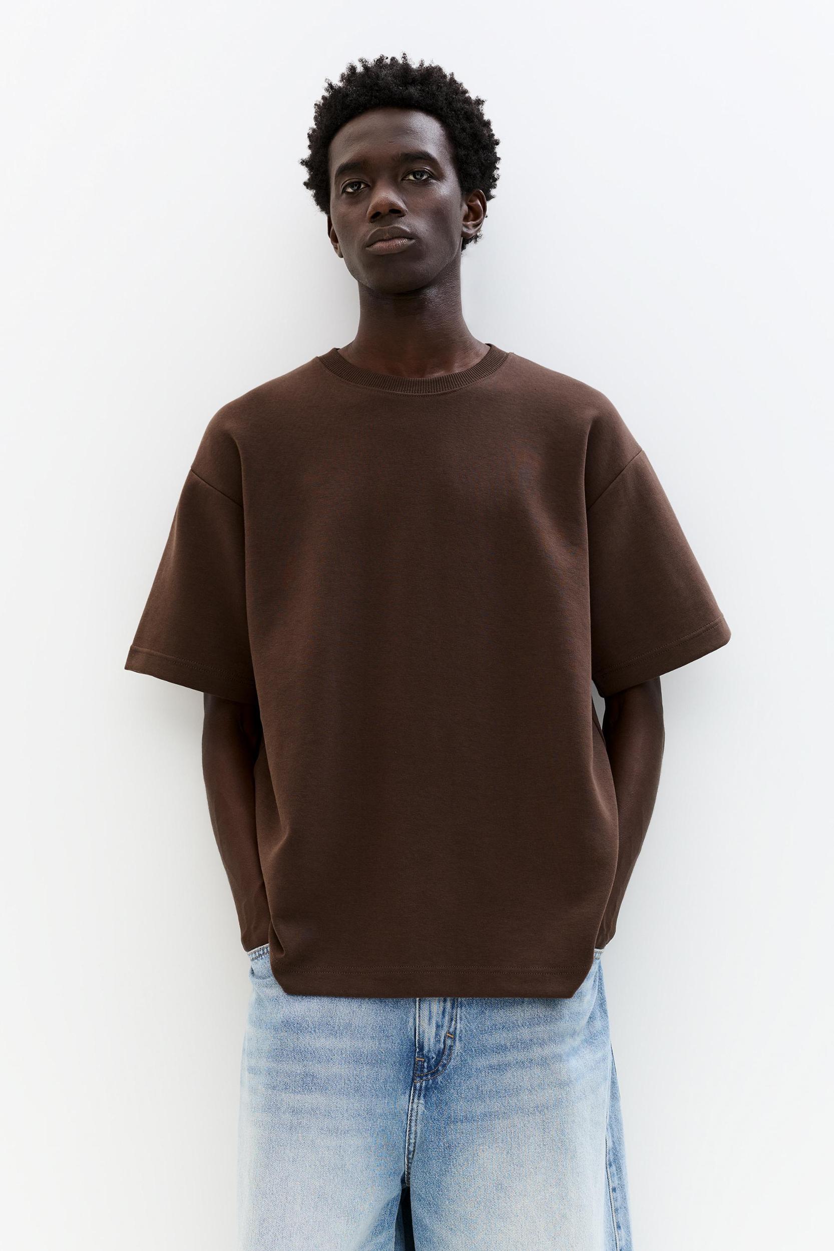 Basic short sleeve sweatshirt Product Image