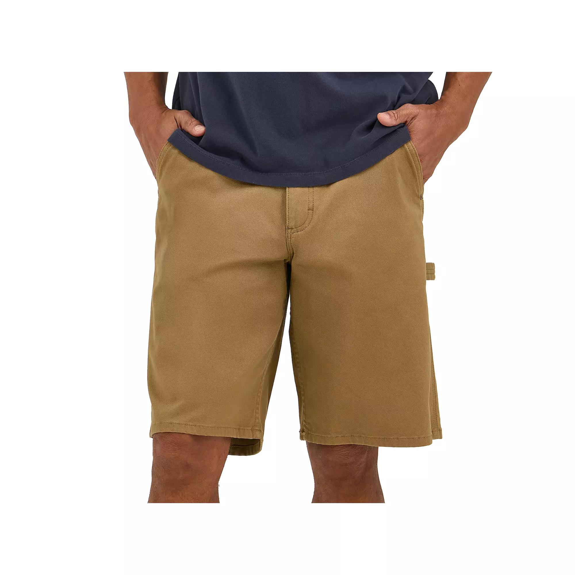 Men's Lee® 11-Inch Workwear Carpenter Denim Shorts, Size: 34, Dark Green Product Image