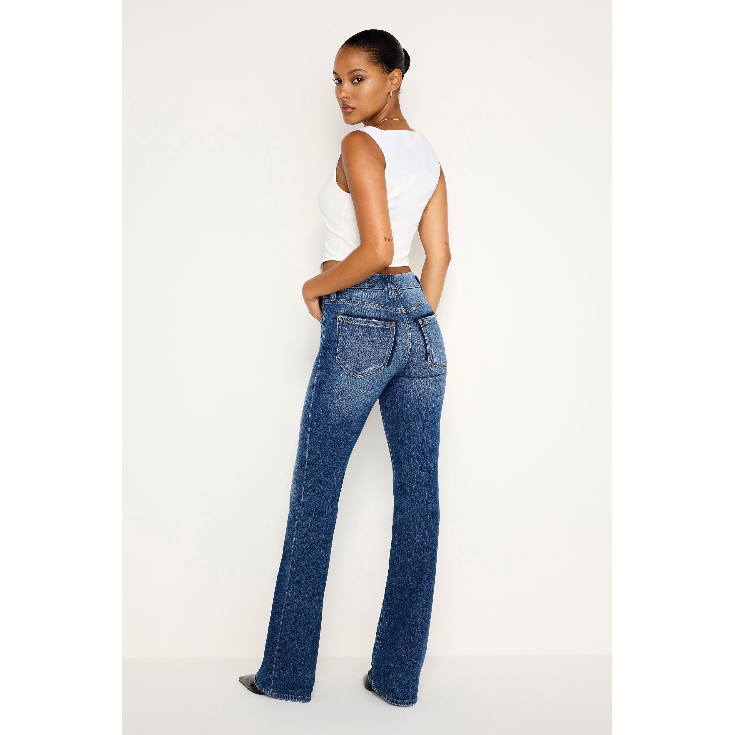 Womens Good Classic Bootcut Jeans Product Image
