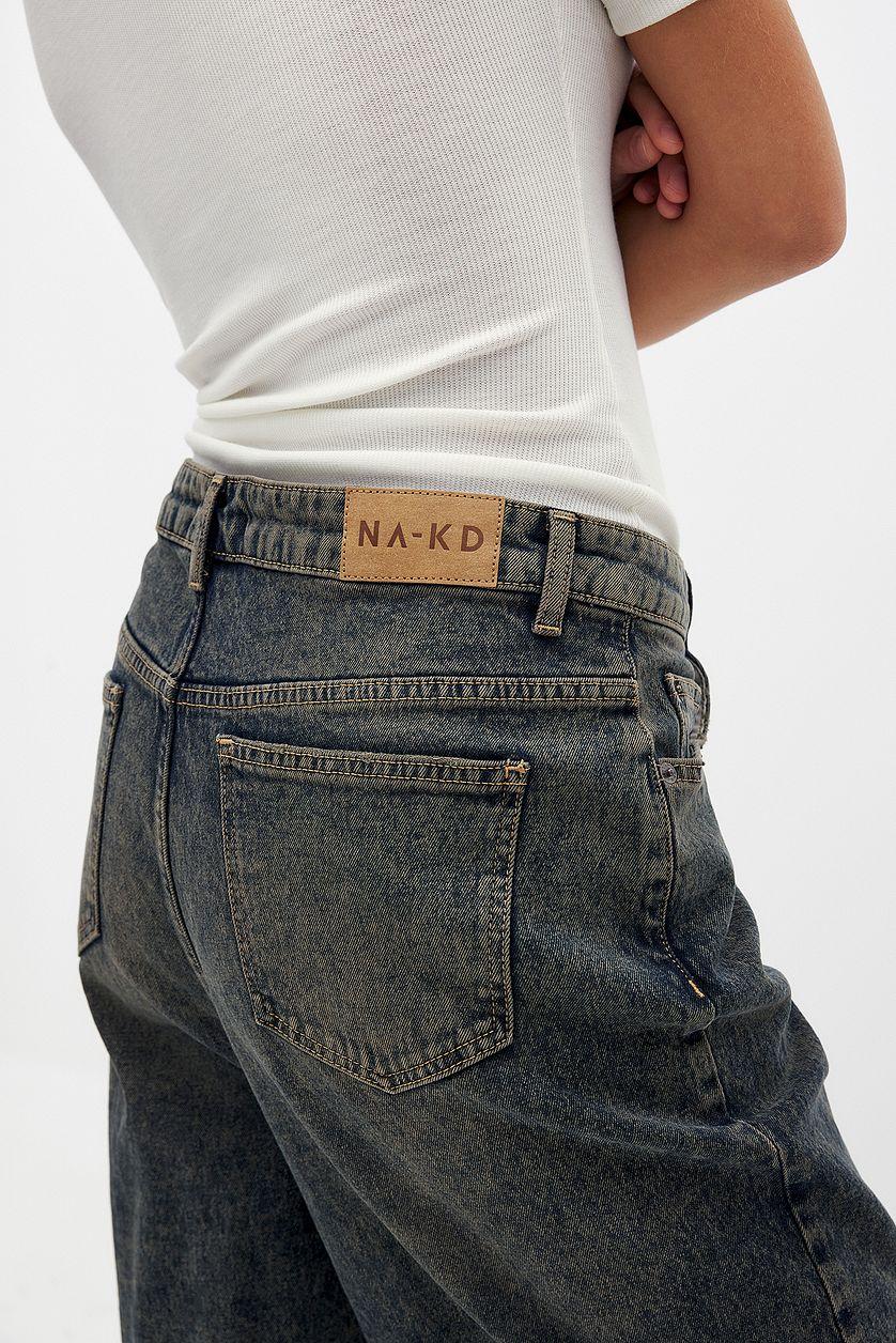 Wide Low Waist Jeans Product Image
