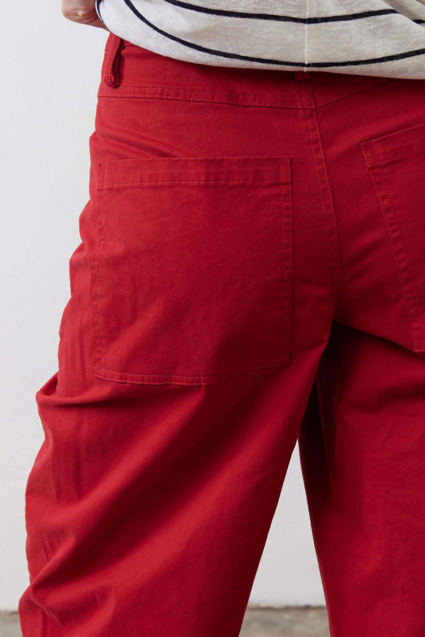 The Slouchy Soft Twill Pants Product Image