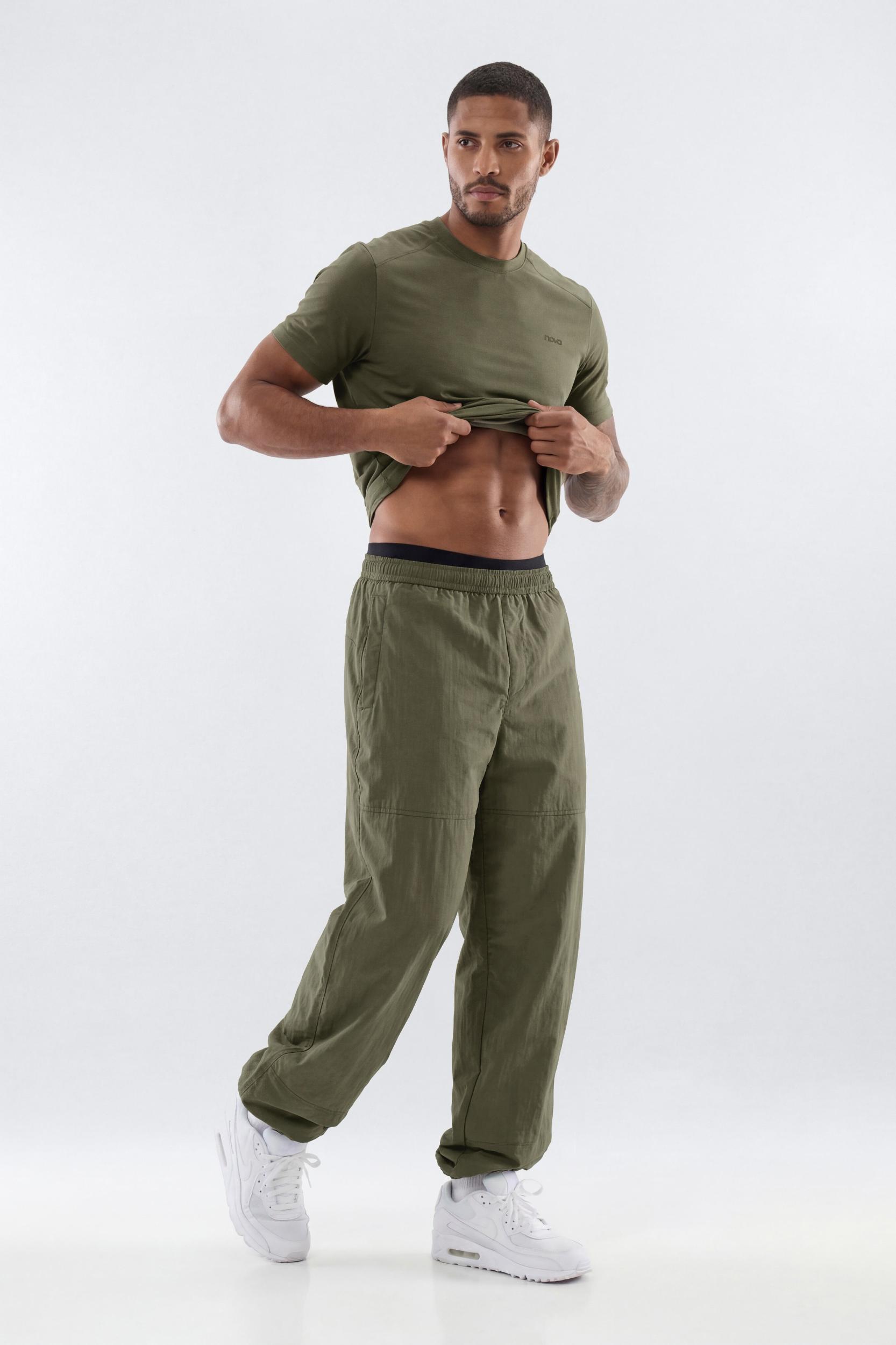 CoreNylon Hooded Full Zip Jacket - Moss Male Product Image