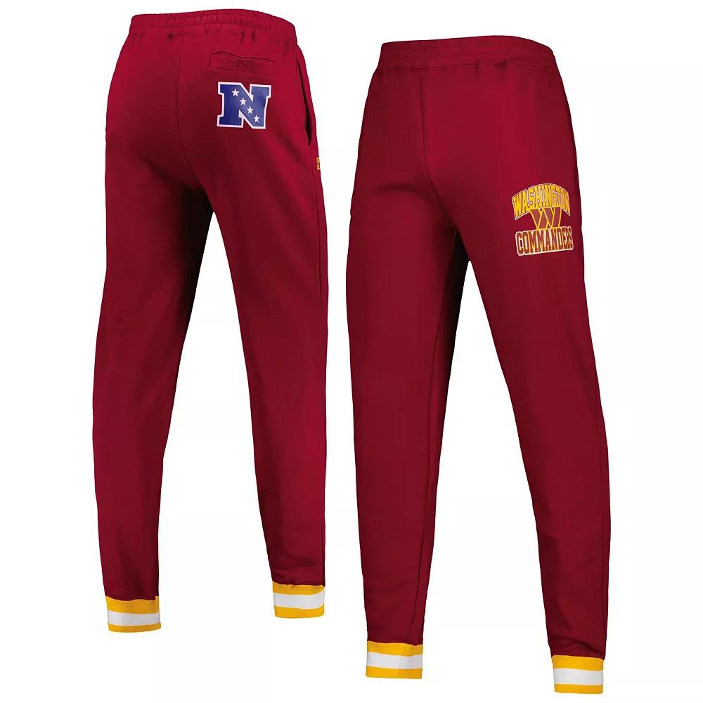 Men's Starter Burgundy Washington Commanders Blitz Fleece Jogger Pants,  Product Image