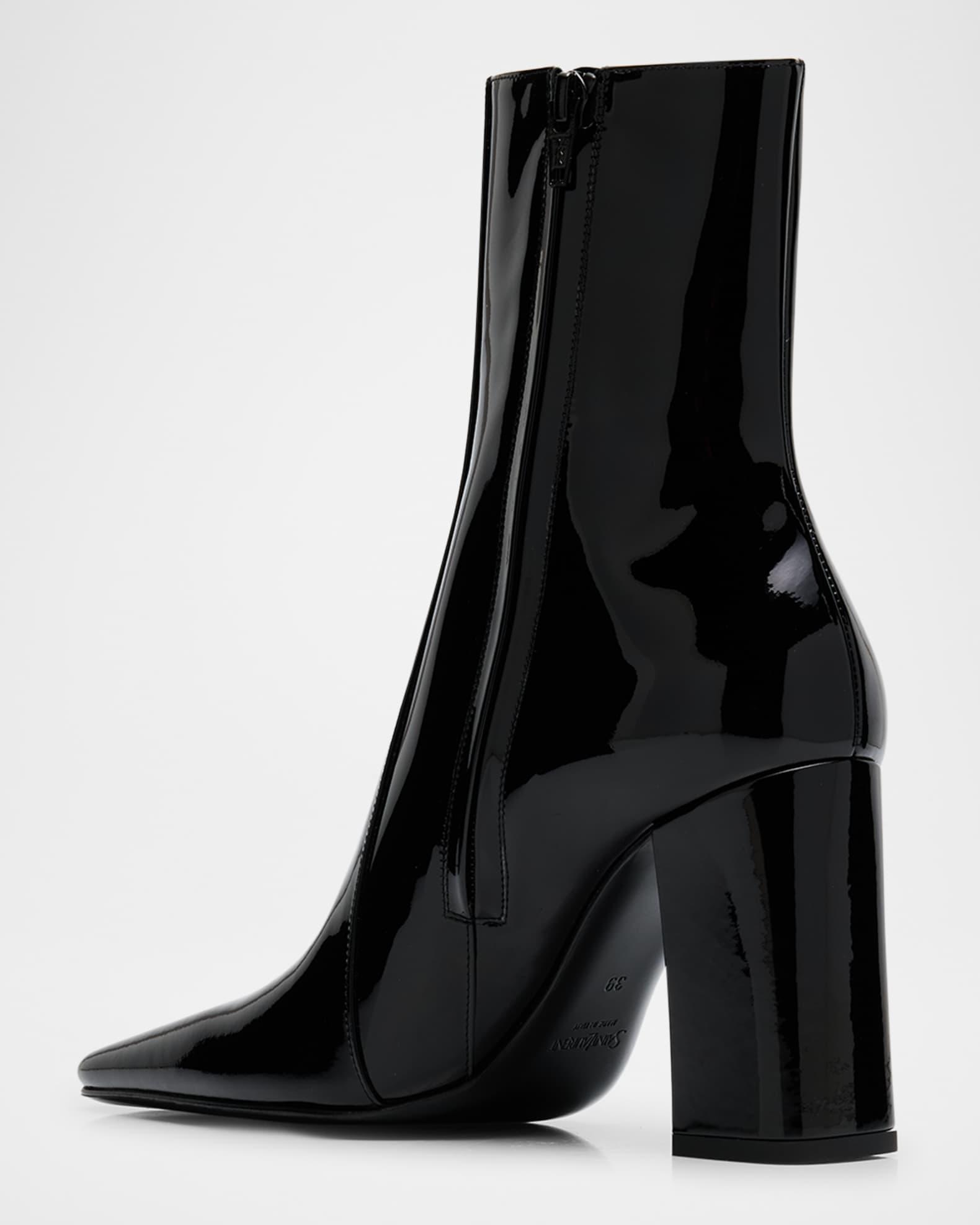 Rainer Patent Leather Booties Product Image