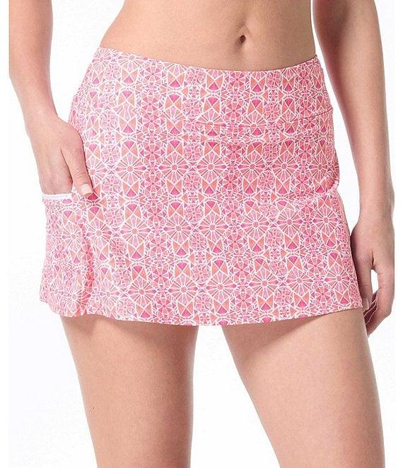Beach House Mai Tai Magic Emma Wide Waist Swim Skort Product Image