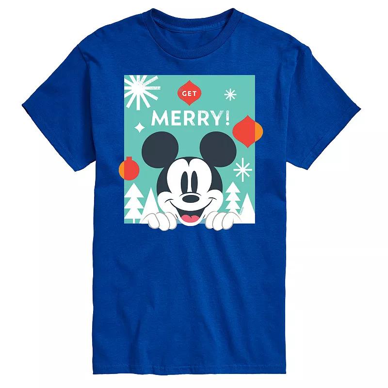Disney's Big & Tall Get Merry Graphic Tee, Men's,  Product Image