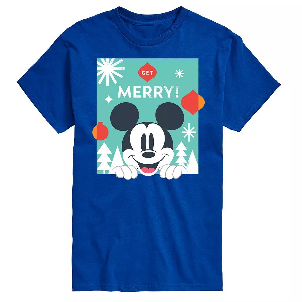 Disney's Big & Tall Get Merry Graphic Tee, Men's,  Product Image
