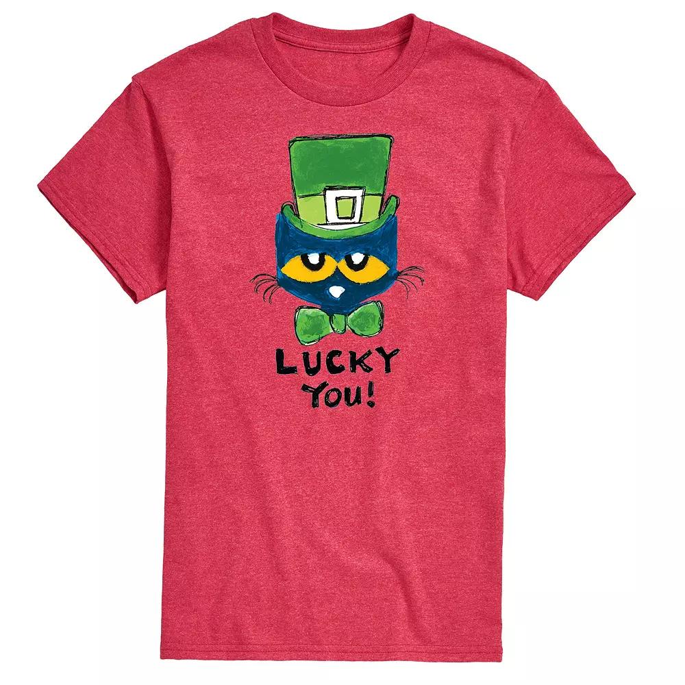Men's Pete Cat Lucky You Tee,  Product Image