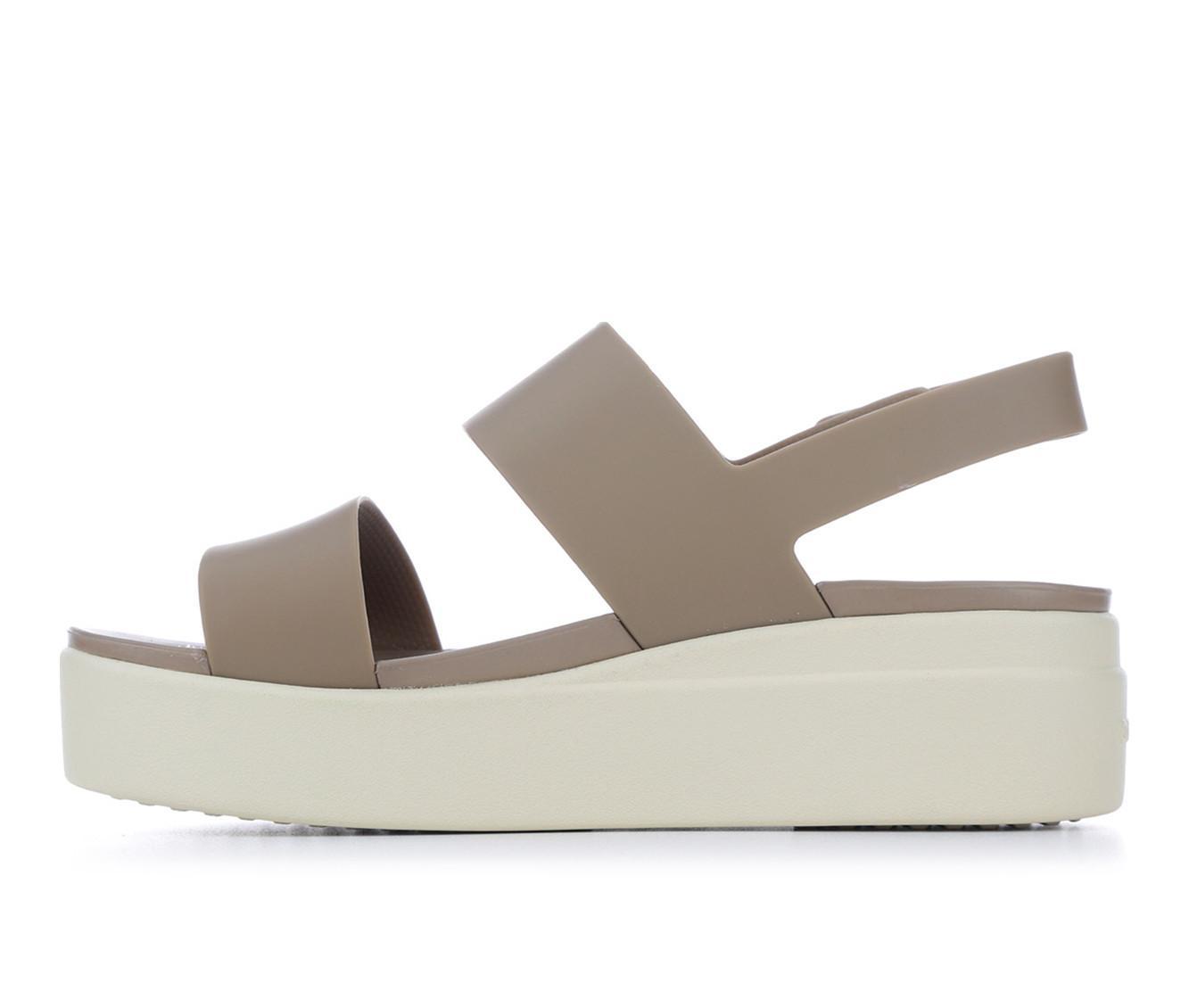 Women's Crocs Brooklyn Low Wedge Sandals Product Image