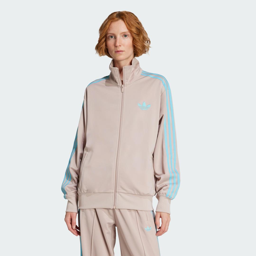 adidas Womens Originals adicolor 3-Stripes Firebird Loose Track Top Product Image