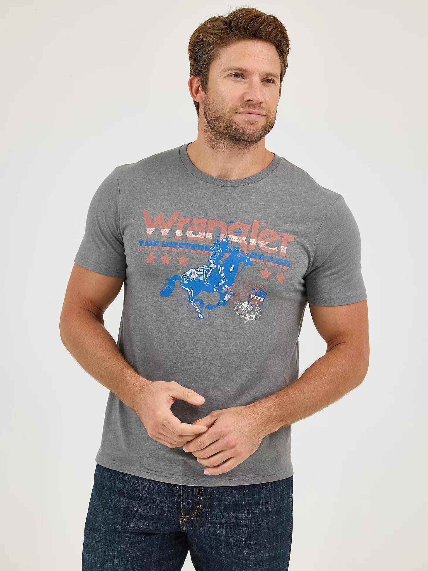Men's Wrangler Americana Logo T-Shirt | Men's SHIRTS | Wrangler® Product Image