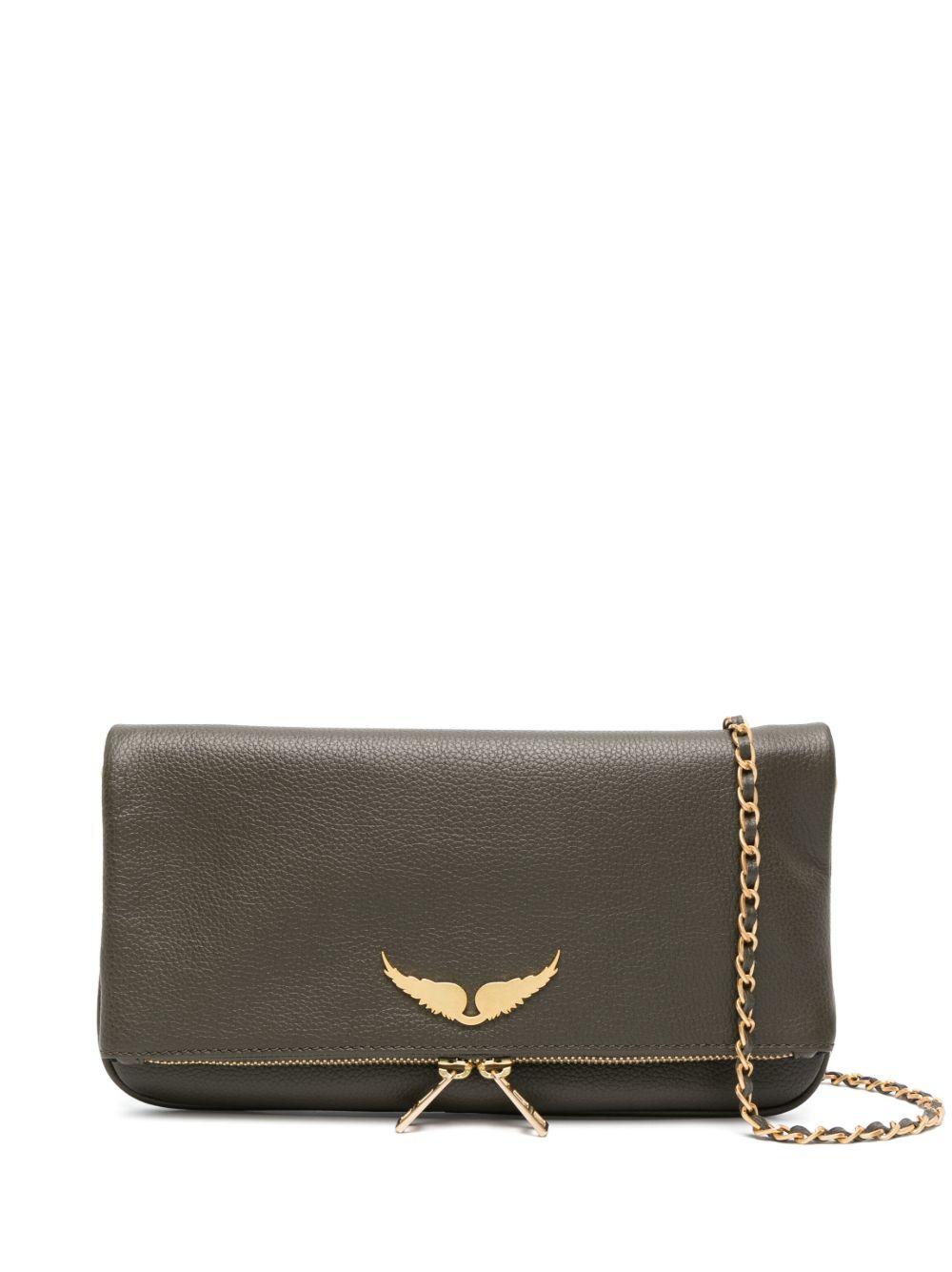 Rock leather crossbody bag Product Image