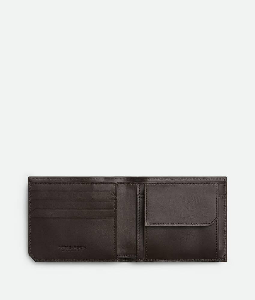 Men's Intrecciato Piccolo Bi-Fold Wallet With Coin Purse in Fondant Product Image
