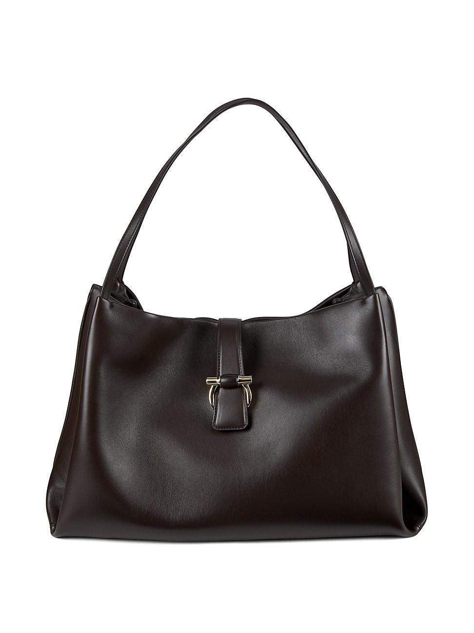 Womens Medium New Line Leather Tote Bag Product Image