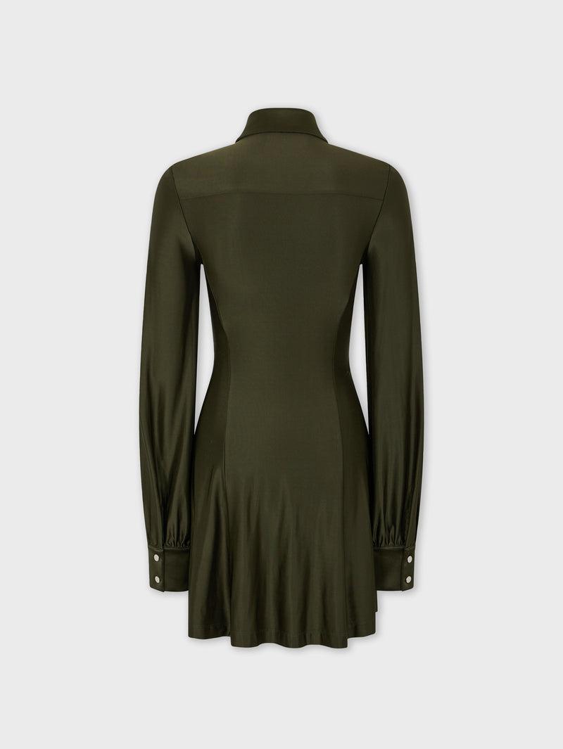 DRAPED MINI DRESS IN JERSEY Product Image