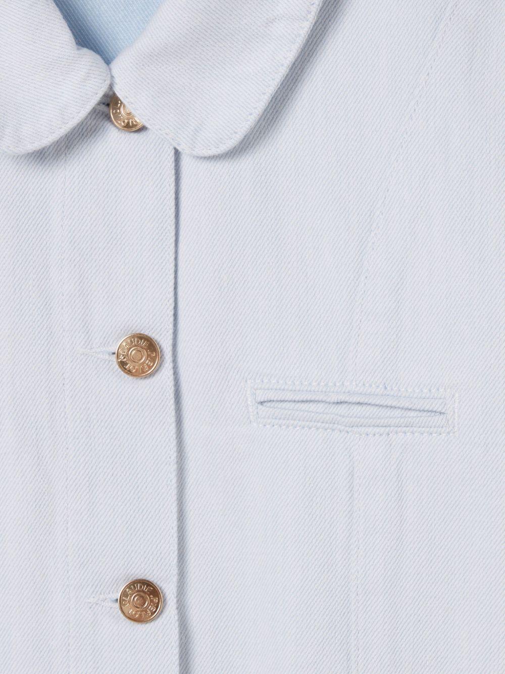 cotton-denim dress Product Image