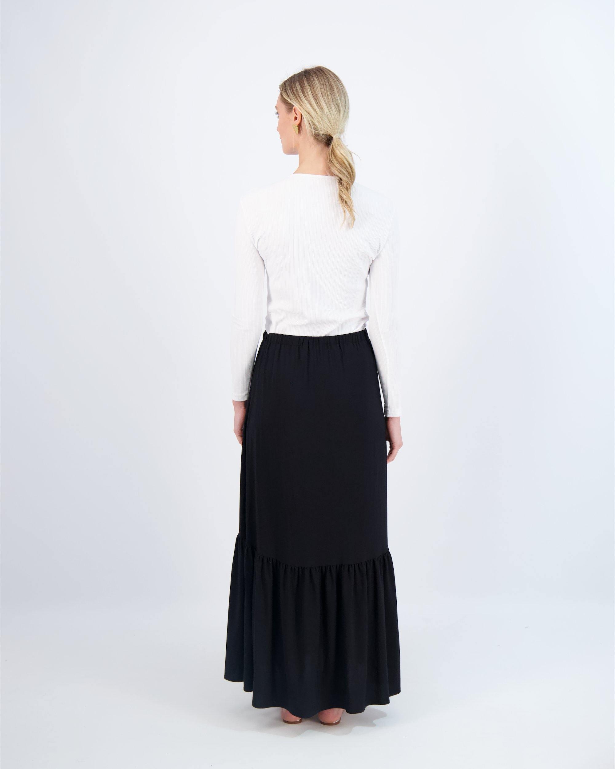 Pashmina Rib Crew Neck Tee Product Image