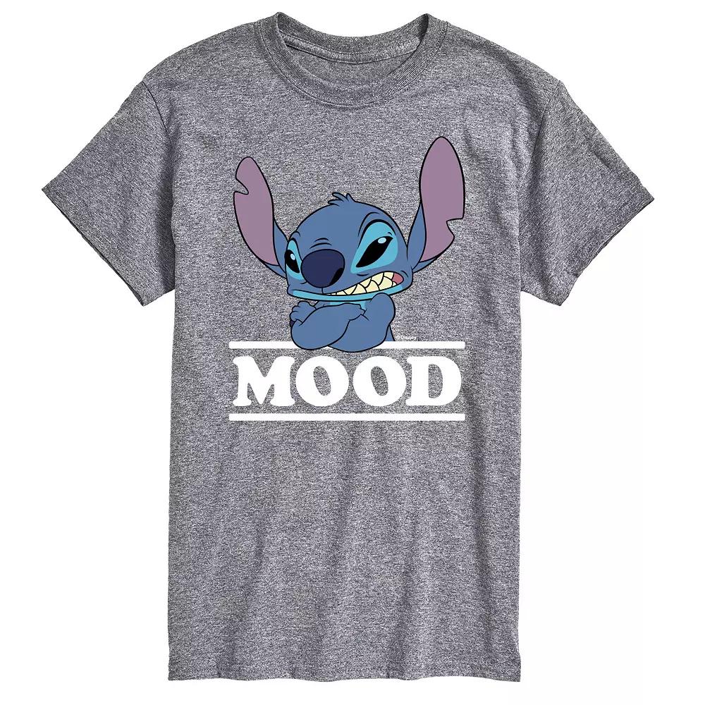 Disney's Lilo and Stitch Big & Tall Mood Graphic Tee, Men's,  Product Image