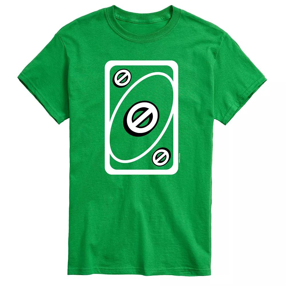 Men's Mattel UNO Green Skip Card Tee,  Product Image