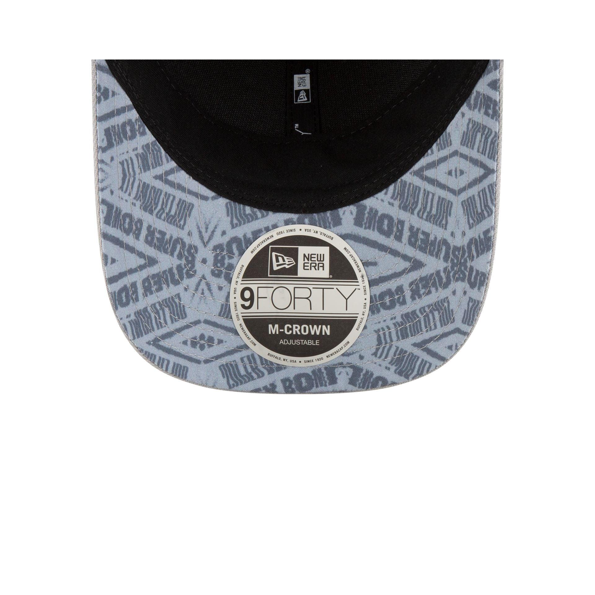 Philadelphia Eagles Super Bowl LIX Sideline 9FORTY M-Crown Snapback Hat Male Product Image